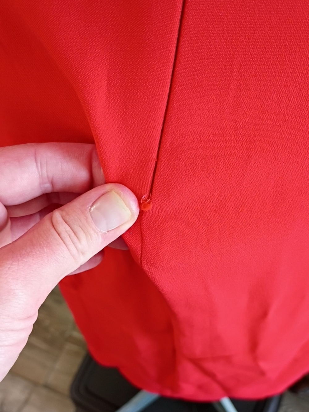 blumarine Red Cocktail Dress Size Small - Picture 4 of 6